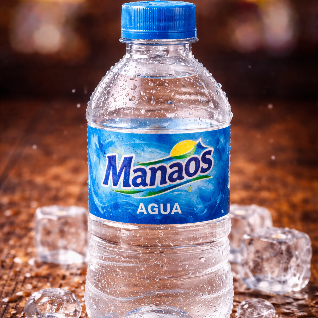 Agua Sin Gas Natural Mineral Villamanaos